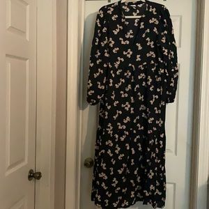 A New Day Floral Dress M